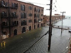 Flooding in Red Hook after Hurricane Sandy Flooding in Red Hook after Hurricane Sandy